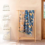 LUTBM Boho Throw Blanket for Couch Sofa Chair Cotton Summer Blankets for - Image 6