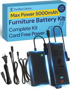 Blue Cactus 5000mAh Rechargeable Battery Pack by TheBlueCactusCompany