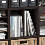 Furinno Cubicle Cube Insert, H-Shelf Cube Organizer, 2-Tier Shelf Accessory - Image 7