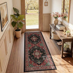 RELEANY Washable Area Rug, Runner 2'x5', Water Repellent, Pet Friendly by RELEANY