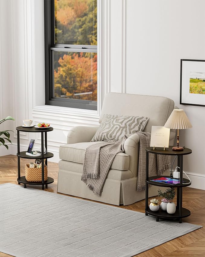 Small Round Side Table - Image 8