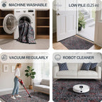 Extra Large 10x14 Area Rug for Living Room, Washable Rugs for Dining Room - Image 7