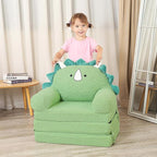 MOMCAYWEX Kids Sofa, Sherpa Couch - Image 5