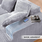 131'' U Shaped Sectional Couches - Image 8