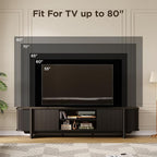 Vabches 70" Mid Century TV Stand - Image 5