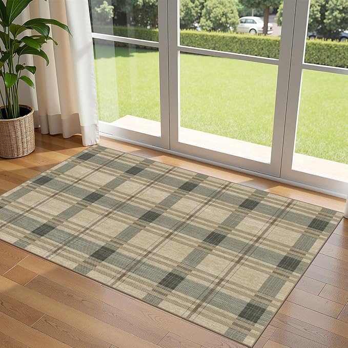3x5 Buffalo Entry Rug by Othilic