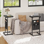 HOOBRO C Shaped End Table, 28.3" Side Table - Image 7