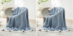 Snuggle Sac Blue Throw Blankets by SnuggleSac