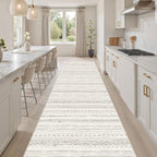 cotiled Hallway 2.6x8 Runner Rugs Washable Boho Moroccan Soft Rug | Solve - Image 7