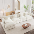mikibama Modular Sectional Sofa, 146.5 Inch L Shaped Couch Set by Mikibama