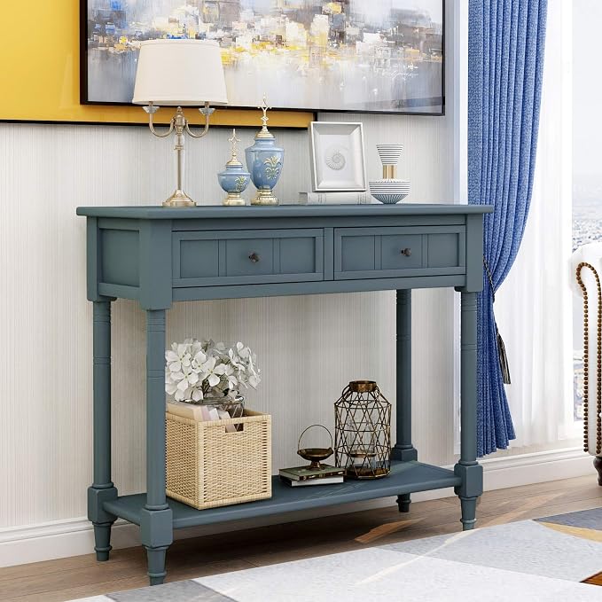 Harper & Bright Designs TREXM Daisy Series Console Table Traditional Design by HarperBrightDesigns