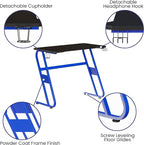 Flash Furniture Fisher Gaming Desk - Image 4