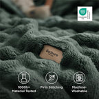 Bedsure 3D Fleece Bubble Blanket - Image 5
