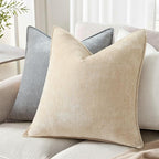 decorUhome Summer Couch Euro Sham Throw Pillow Covers 26x26 Set of 2, - Image 3