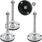 Heavy Duty 5000 lb Capacity Stainless Steel Adjustable Leveling Feet by TERMATH