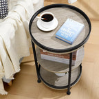 Dulcii Side Table, Round End Table - Image 9