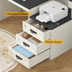 TVU Farmhouse Computer Desk - Image 5