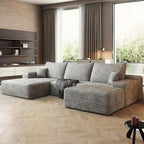 108" Sectional Couches for Living Room Cloud Couch Sofa by AWarmHomeForYou