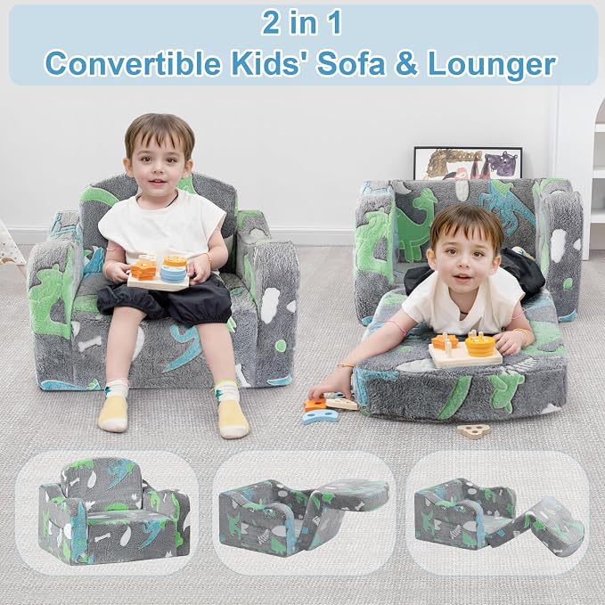 Airpanda Comfy Toddler Chair and Couch - Image 4