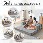 Convertible Sleeper Sofa Bed, Sleeper Sofa - Image 6