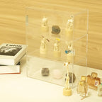 Acrylic Display Case with Lock Key, 3 Shelf Locking Countertop Display Case - Image 9