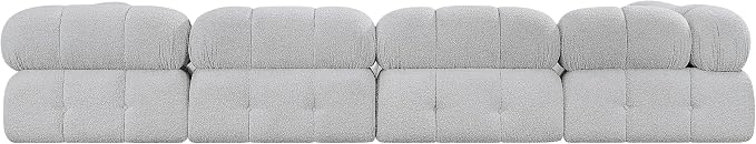 Meridian Furniture 611Grey-S136A Ames Collection Modern | Contemporary Modular - Image 4