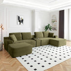 125" Oversized Sectional Couches - Image 6