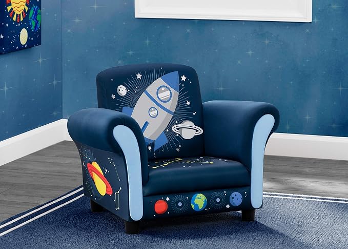 Delta Children Space Adventures Kids Upholstered Chair - Image 2