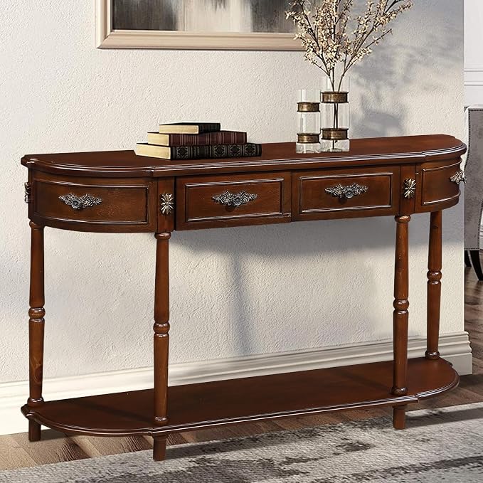 Retro Curved Console Table by HMFULE