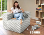 Modular Sectional Sofa 3-Seater Modular Couch - Image 8