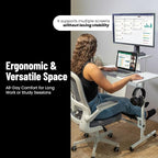 Model 2026 Adjustable Height Rolling Desk - Image 4