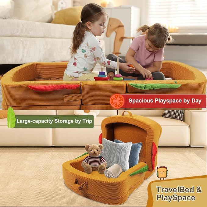 Toddler Travel Bed Sandwich Style - Image 3