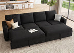 HONBAY Modular Sectional Sleeper Sofa Bed, by HONBAY