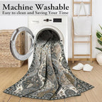 Lahome Moroccan Washable Area Rugs 8x10, Soft Rugs - Image 5