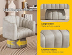 Dewhut Swivel Accent Chair, 360° Swivel Barrel Chair - Image 6