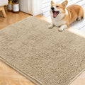 OLANLY Dog Door Mat for Muddy Paws 40x32, Super Absorbent Chenille Mud Mat | by OLANLY