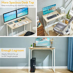 WOHOMO Folding Desk, Small Foldable Desk 39.4" - Image 8