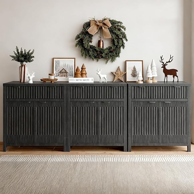 Fatmok Fluted Buffet Cabinet by Fatmok