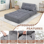 Folding Sofa Bed, Convertible Sleeper Chair - Image 6