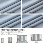 MIULEE 100% Blackout Linen Curtains - Image 7