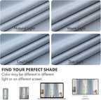 MIULEE 100% Blackout Linen Curtains - Image 7