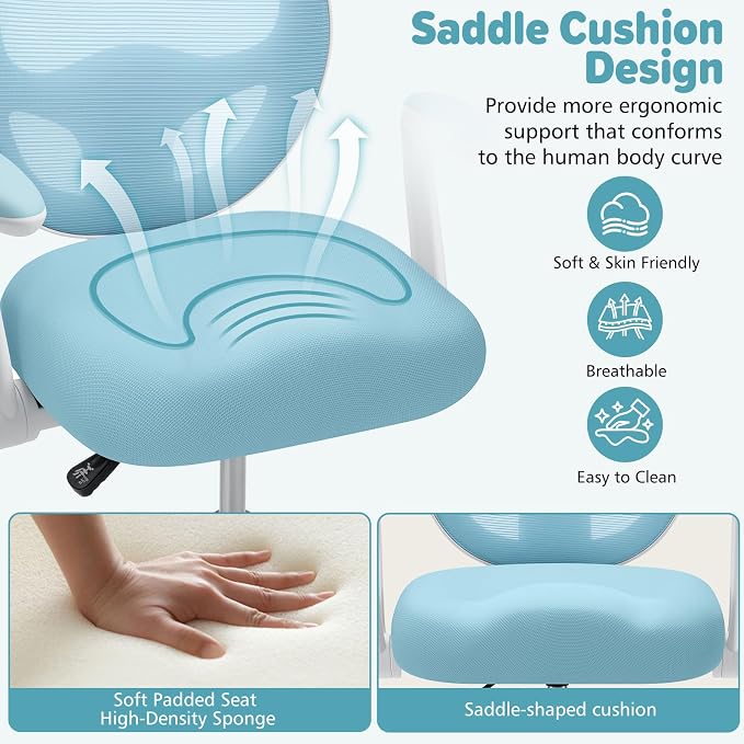 HOFFREE Kids Desk Chair Ergonomic Study Chair - Image 3