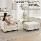 WUTUTUEE 57.5" Oversized Chaise Lounge - Image 7