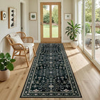 Hallway Runner Rug: 2.6x8 Kitchen Boho Rugs - Image 5