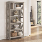 Bush Home Tall 5 Shelf Bookcase - Image 2