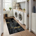 RELEANY Washable Runner 3'x6' Abstract Area Rug - Image 2