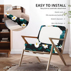 8Pcs Outdoor Cushion Covers, Elastic Patio Cushion Covers | Washable, - Image 4
