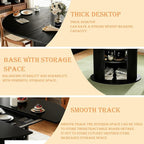Wildhome Extendable Round Dining Table - Image 6