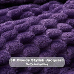 NEWCOSPLAY Fleece Clouds Cozy Twin Blanket - Image 7