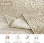 Camel Recliner TV Chair Covers, Quilted Décor Water-Repellent Medium Lazy Boy - Image 5